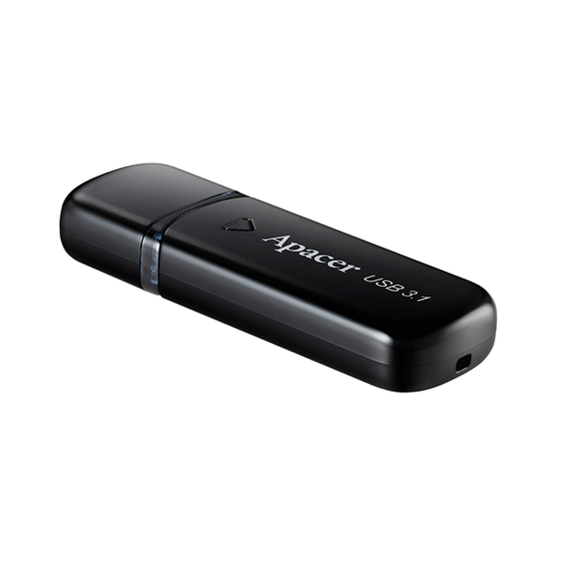 USB Flash Apacer AH355 32GB Black (ЮСБ Флешка 32 ГБ) | Зображення 2