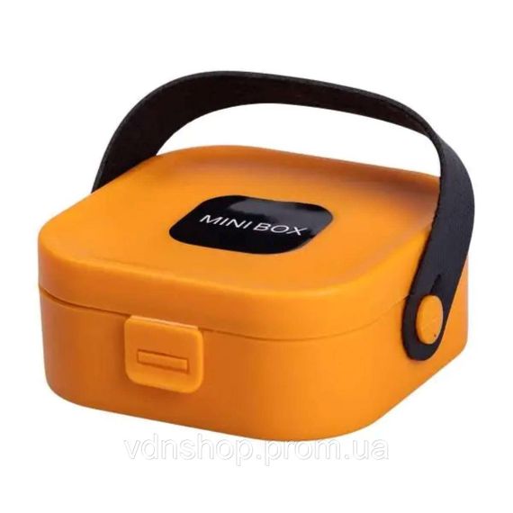 Скринька для прикрас 9×9×3.8 см міні органайзер для ювелірних виробів HP-5-27O | Зображення 3