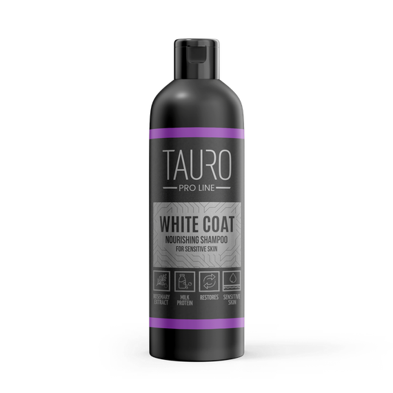 Поживний шампунь для собак і котів з білою шерстю White Coat Nourishing Shampoo 250 мл