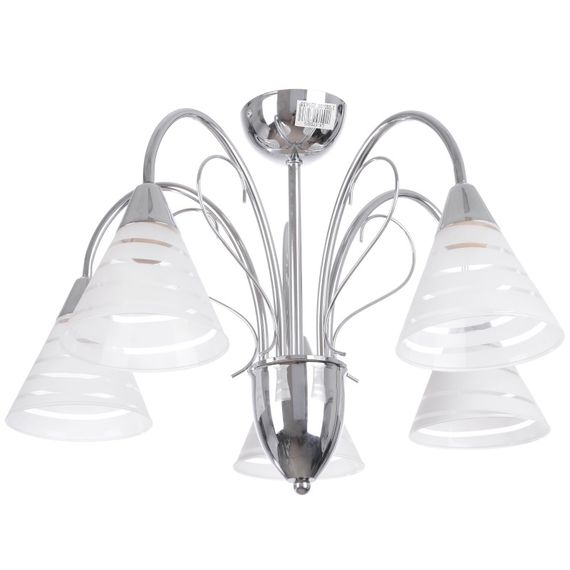 Люстра потолочная классическая E14 60W CH (LK-175C/5)