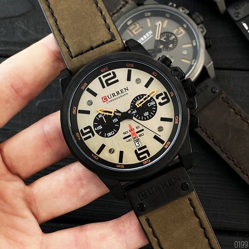 Годинник C1ur1ren 8314 Khaki-Black | Зображення 1