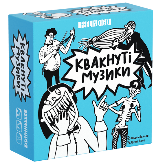 Настольная игра Квакнутые музыканты