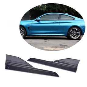 Накладки на пороги (для F32/F33/F36 M-Sport, Карбон) для BMW 4 серия F-32 2012-2020 гг