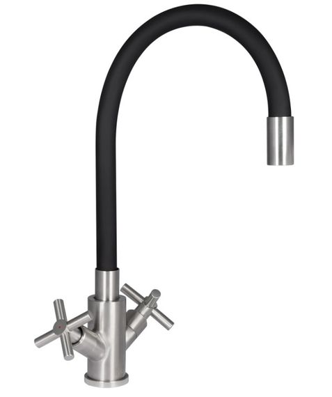 Змішувач для кухні Lidz Wind 013F3, Nickel LDWIN013F3NKS43392