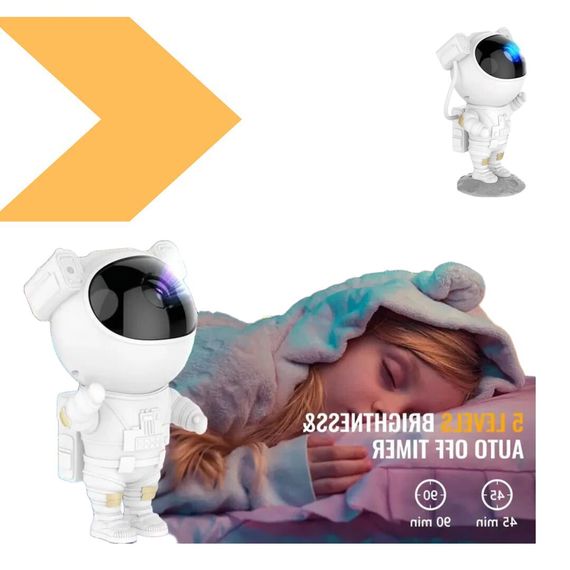 Нічник-проектор зоряного неба XPRO Астронавт (234569279_377) | Зображення 7