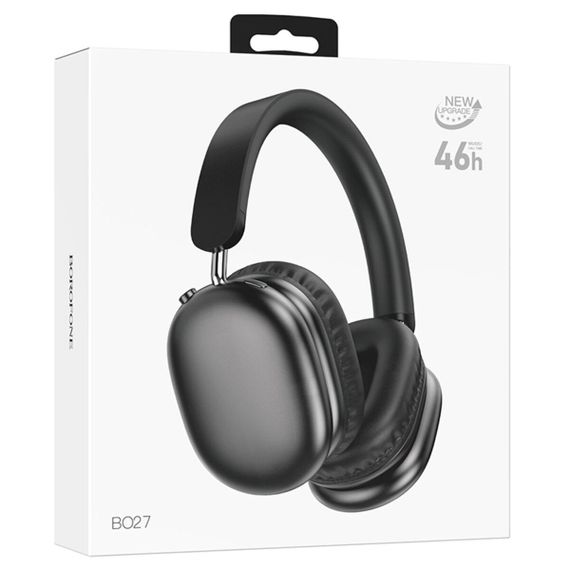 Бездротові навушники BOROFONE BO27 Rhyme BT headphones Black | Зображення 3