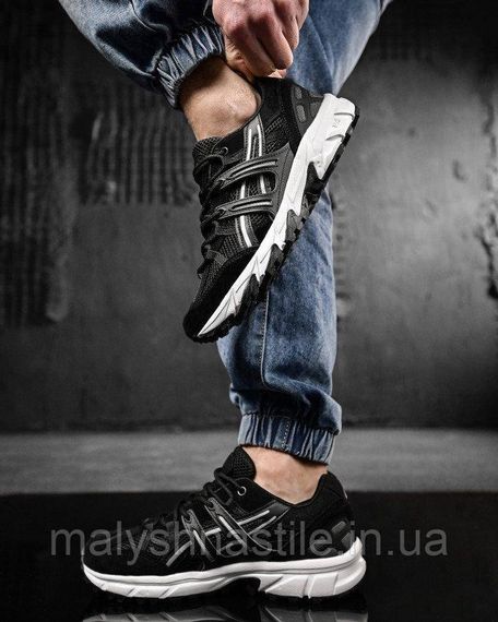 Мужские  кроссовки ASICS GEL А2795-5 black /white  ДЛ63956 | Зображення 2