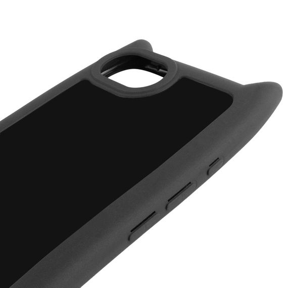 Чохол TPU GETMAN Cat with straps для Apple iPhone 16e / 17e (6.1") Black | Зображення 4
