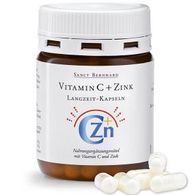 Витамин C Sanct Bernhard Vitamin C+Zink 60 Caps