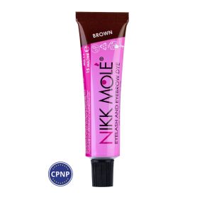 Фарба для брів та вій Nikk Mole Brown 15 мл