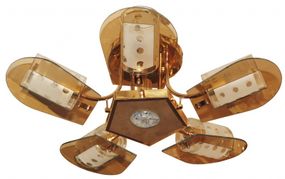Люстра потолочная флористика E27 60W G (LK-095C/6)
