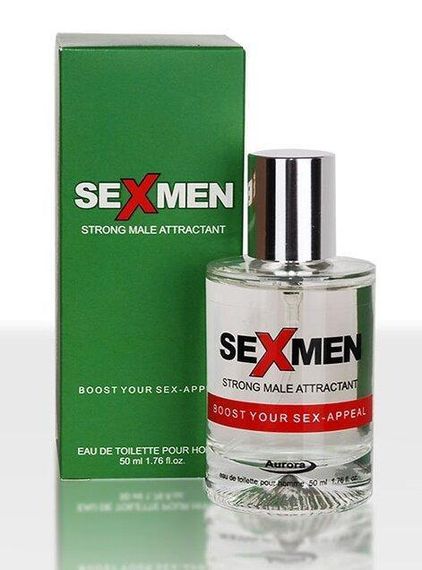 Духи з феромонами для чоловіків Sexmen-Strong male attractant, 50 ml Sex Aura