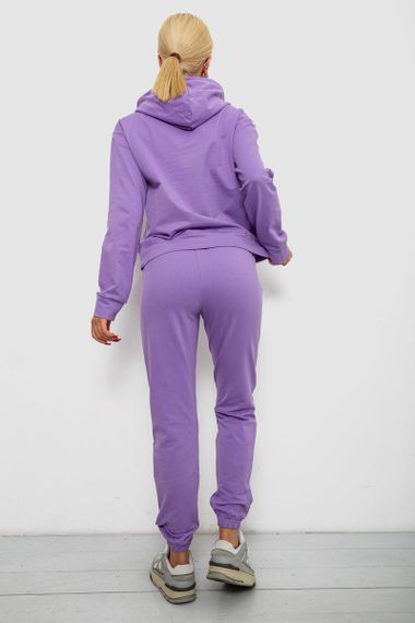 Спортивный костюм женский двухнитка, цвет сиреневый, 214R1419-006 | Зображення 3