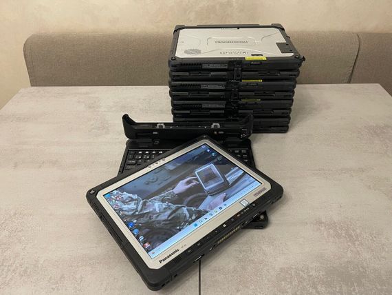 Защищенный нетбук-трансформер Panasonic Toughbook CF-33 / 12.5" (2160x1440) IPS Touch / Core i7-7600U (2 (4) ядра по 2.8 - 3.9 GHz) / 16GB DDR3 / 500GB SSD / HD Graphics 620 / WebCam / GPS / Два АКБ / Стилус б/у + Подарок Проводная мышь USB | Зображення 3
