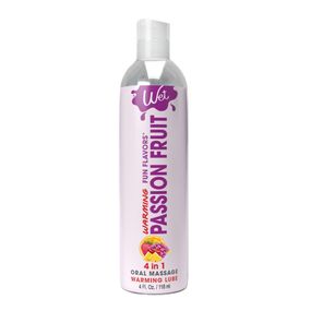 Лубрикант їстівний зі смаком маракуї Wet Passion Fruit зі зігріваючим ефектом, 118 мл sexstyle