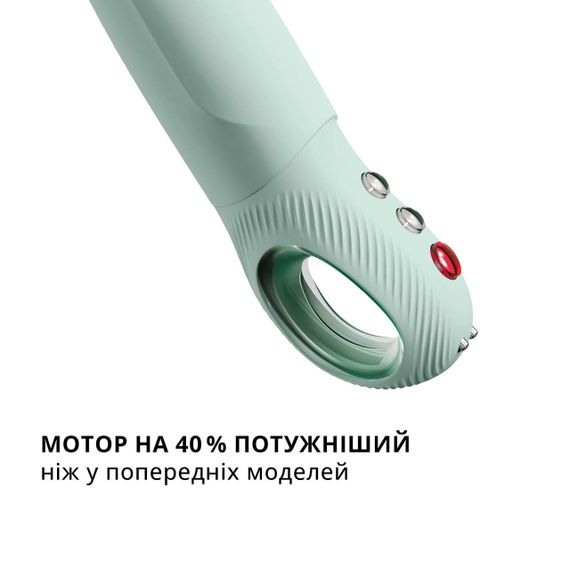 Пульсатор для точки G Fun Factory STRONIC G FORTE sage green, 8 режимів, суперпотужний Sex Aura | Зображення 4