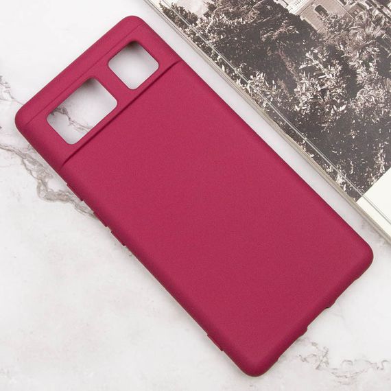 Чехол Silicone Cover Lakshmi (A) для Google Pixel 6 Бордовый / Marsala | Зображення 1