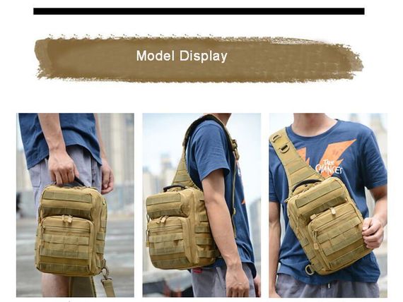 Сумка тактична через плече Smartex 3P Tactical 12 ST-102 acu camouflage | Зображення 4