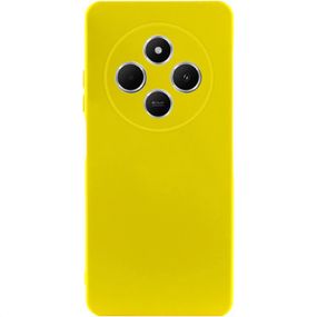 Чехол TPU GETMAN Liquid Silk Full Camera для Xiaomi Redmi 14C / Poco C75 Желтый / Flash