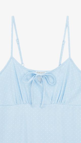 Нічна сорочка жіноча Nicoletta 83684 L Блакитний shop (2000999543463) | Зображення 1
