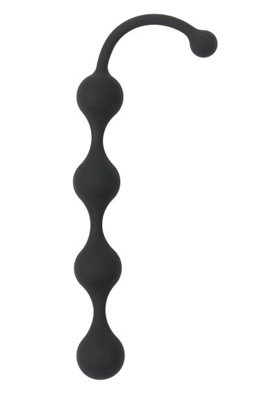 Анальний ланцюжок SEE YOU FOUR BEADS ANAL BLACK, Черный