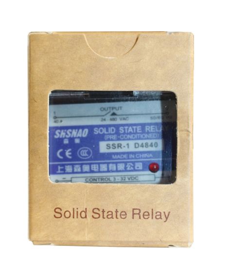 Реле твердотельное SSR-1 D4840 40А 24-480VAC/3-32VDC 20мА Ny95505564 | Зображення 2