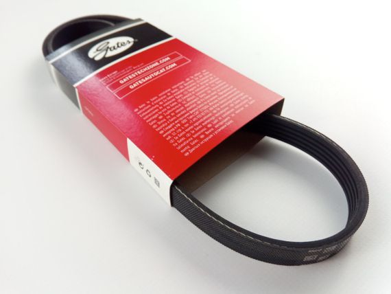 Ремінь генератора струмковий Lanos 1.5 (з ГУР), GATES (5PK970) (96144933) | Зображення 1