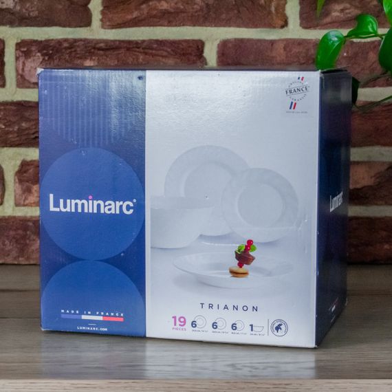 Столовий сервіз Luminarc Trianon 00144, 19 предметів, на 6 персон | Зображення 8
