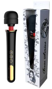 Вібромасажер Boss Series - Massager Super Powerful USB Black 10 Function, BS2200012 Sex Aura