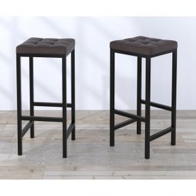 Стул барный Loft Design BS-1 soft коричневый