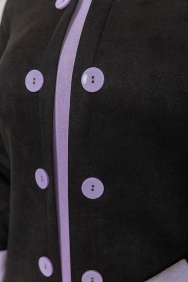 Сукня класична, колір чорний, 183R702 | Зображення 4