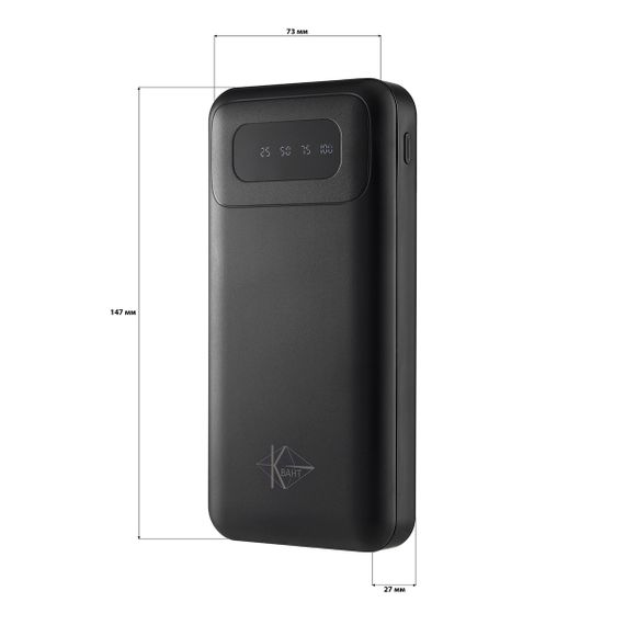 УМБ PowerBank КВАНТ повербанк PD22 20000mAh | Зображення 1