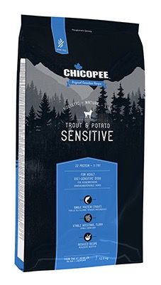 Сухий корм для собак із фореллю Chicopee HNL Sensitive Trout & Potato, 2 кг