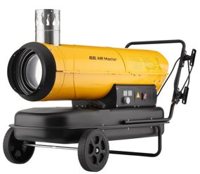 Теплова гармата 2E дизельна 30,0 кВт, площа обігріву 400 кв.м., жовтий (2E-DHI30780)