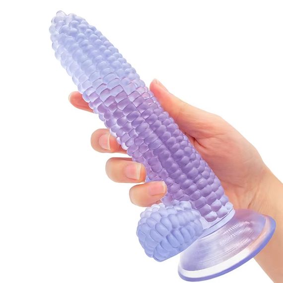 Фаллоимитатор Corn с присоской 20*3,5 см | Зображення 1
