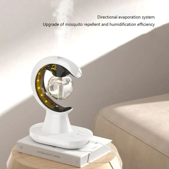 Зволожувач повітря з ловицею від комарів 3в1 Humidifier Mosquito Trap москітна лампа з підсвіткою ONL | Зображення 3