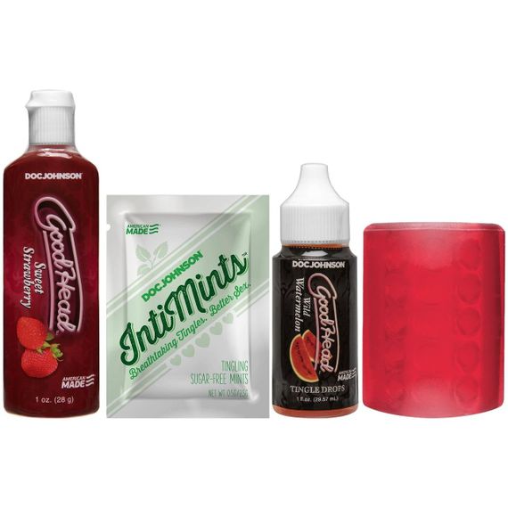 Набір для мінету Doc Johnson GoodHead Fundamentals Kit (м'яте паковання!!!) Sex Aura