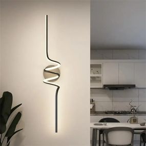 Бра LED 27386 Чорний 16х13х60 см.