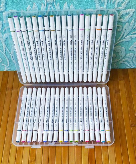 Скетч маркери SketchMarker двосторонні для паперу набір 36 шт.  ⁇  Скет Маркер  ⁇  SketchMarker | Зображення 1