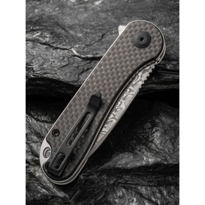 Нож Civivi Elementum, Damascus, Carbon Fiber/G10 (C907DS) | Зображення 6