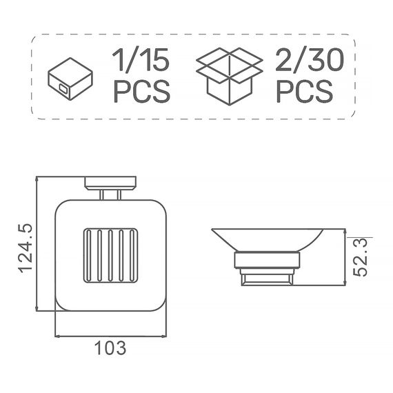 Мильниця Gappo G3802 | Зображення 4