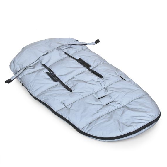 Конверт в коляску ME 1131 Footmuff Plus Reflective 100 х 53 см, застежки-молнии | Зображення 1
