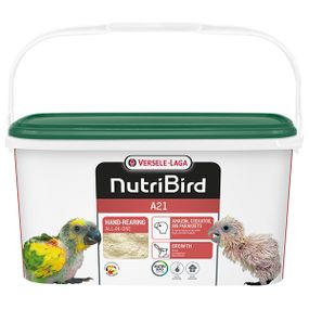 Молоко для вигодовування пташенят середніх та малих папуг Versele-Laga NutriBird A21 3 кг