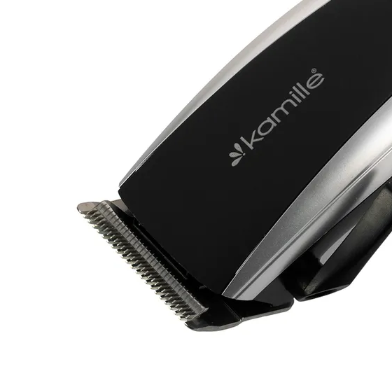Машинка для стрижки 240W дротова сріблястий/чорний 6803 KAMILLE | Зображення 2