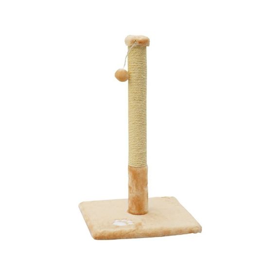 Кігтеточка Природа ДО1 стовпчик для котів бежевий 36х36х67 см