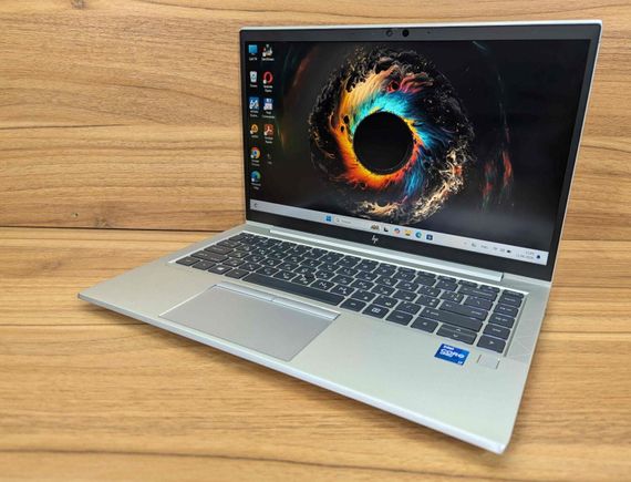 Ультрабук HP EliteBook 840 G8 / 14" (1920x1080) IPS / Intel Core i7-1185G7 (4 (8) ядра по 3.0 - 4.8 GHz) / 16 GB DDR4 / 512 GB SSD / Intel Iris Xe Graphics / WebCam / TouchID / Windows 11 б/в + Подарунок Бездротова миша / USB | Зображення 5