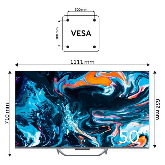 Телевизор Haier H50Q800UX | Зображення 2