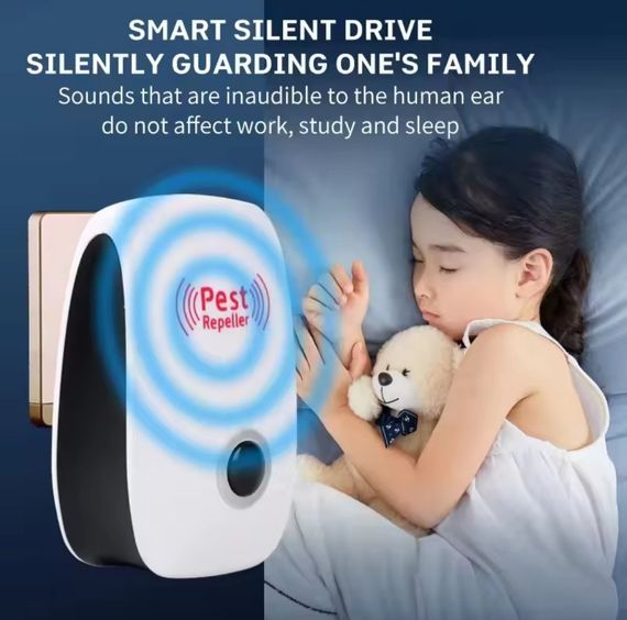 Ультразвуковий репелент для щурів, мишей, тарганів, шкідників, гризунів | Зображення 3