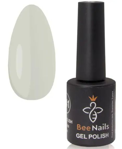 Гель-лак для нігтів Bee Nails 027 (кремовий) 8мл | Зображення 2