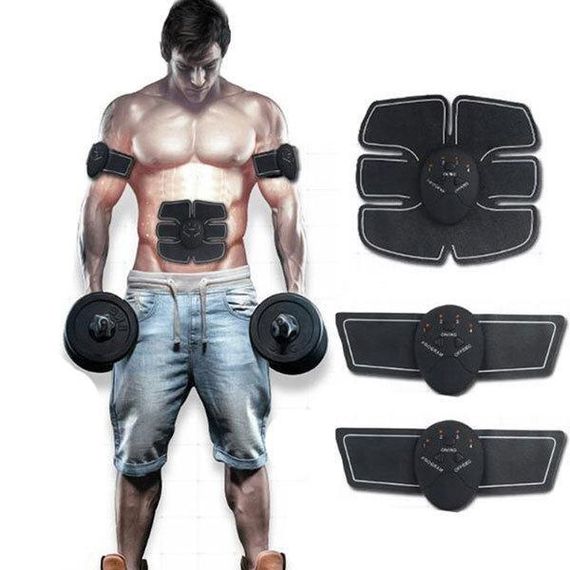 Електромасажер міостимулятор для тіла Beauty Body Mobile Gym EMS електростимулятор для м'язів преса | Зображення 7